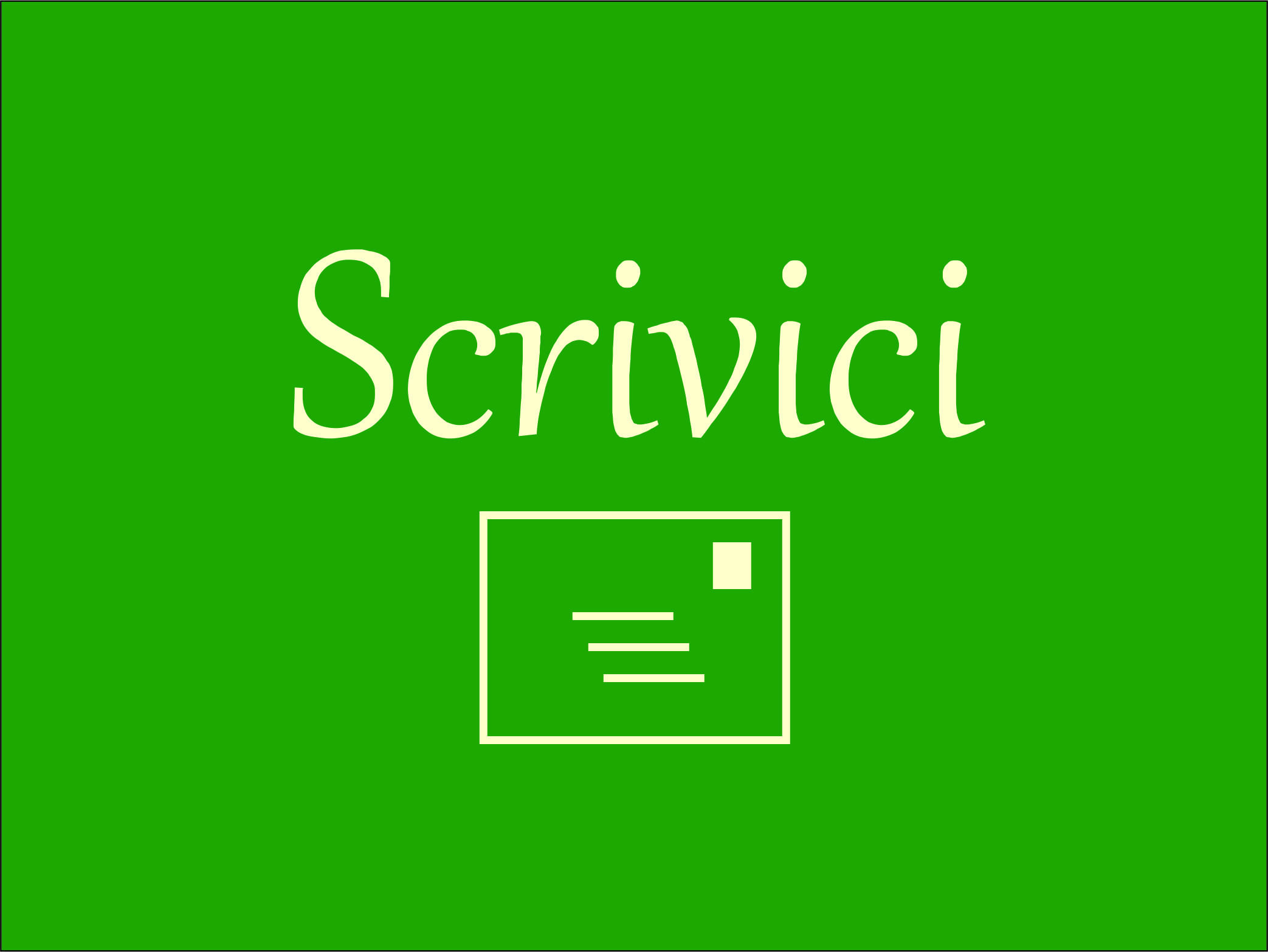 scrivici